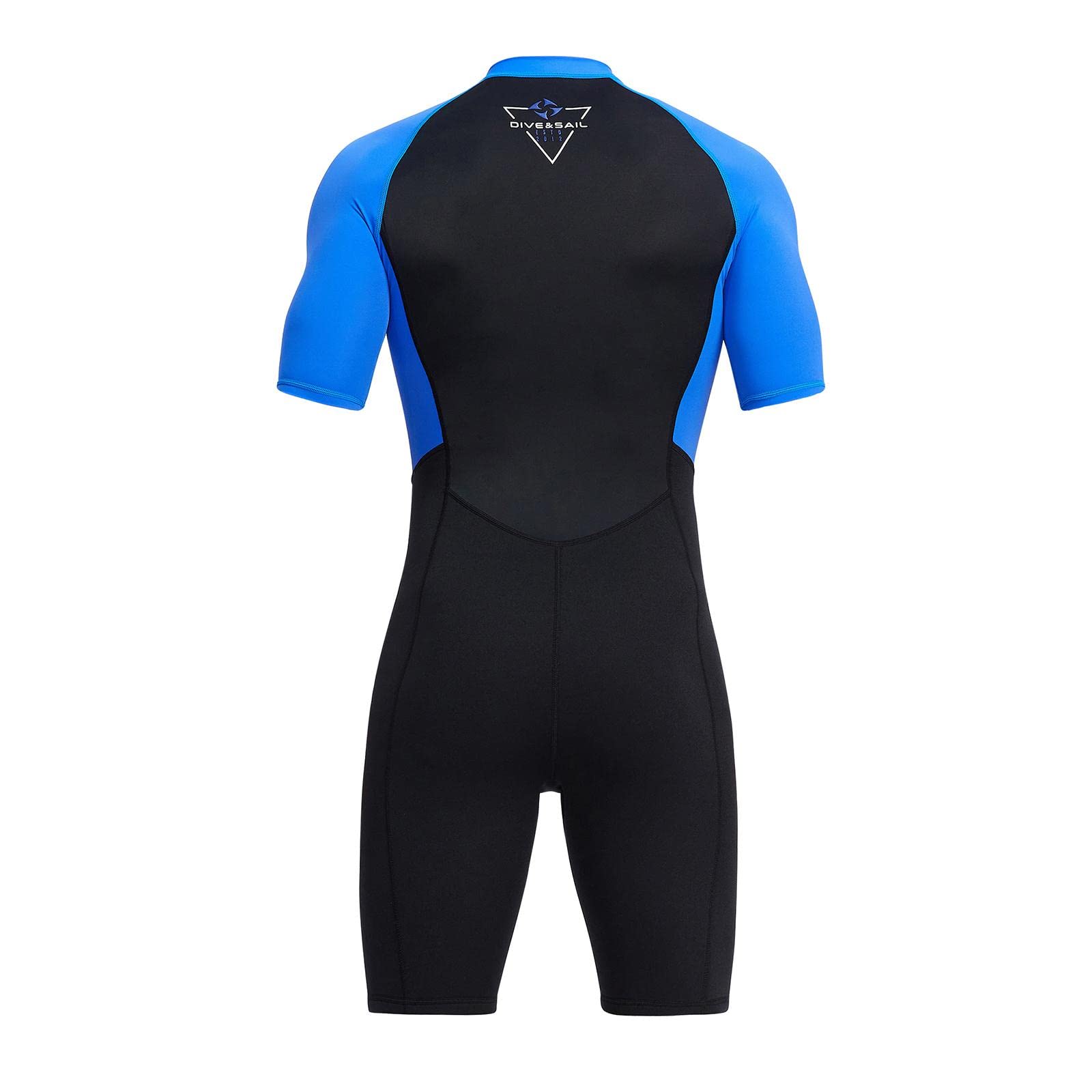UJEAVETTE Mens Shorty Wetsuit Full Body Front Zip for Surf